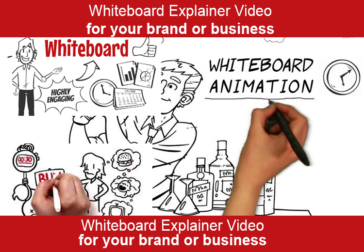 I will create a Whiteboard Explainer Video to promote your Brand or business 