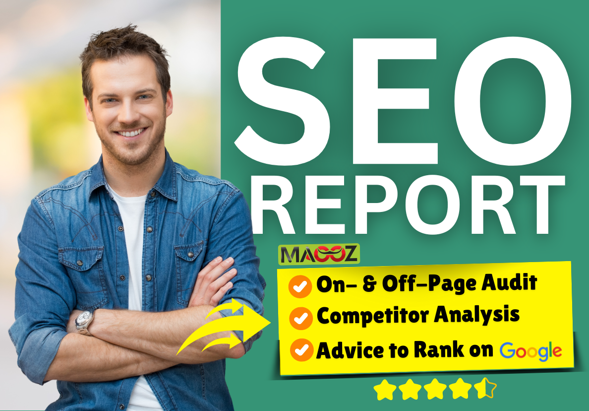 I will provide detailed SEO audit reports, competitor website analysis, and video reviews