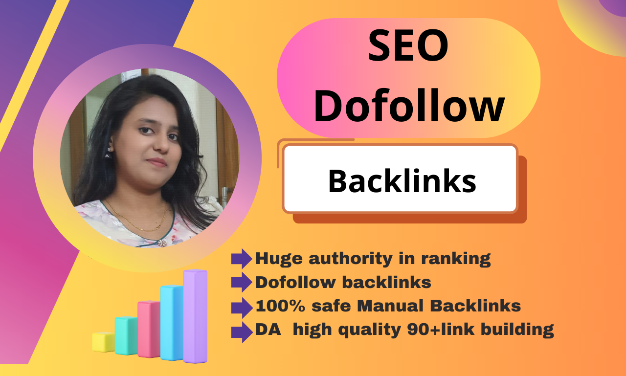 I will do Dofollow seo backlinks for google standing. 