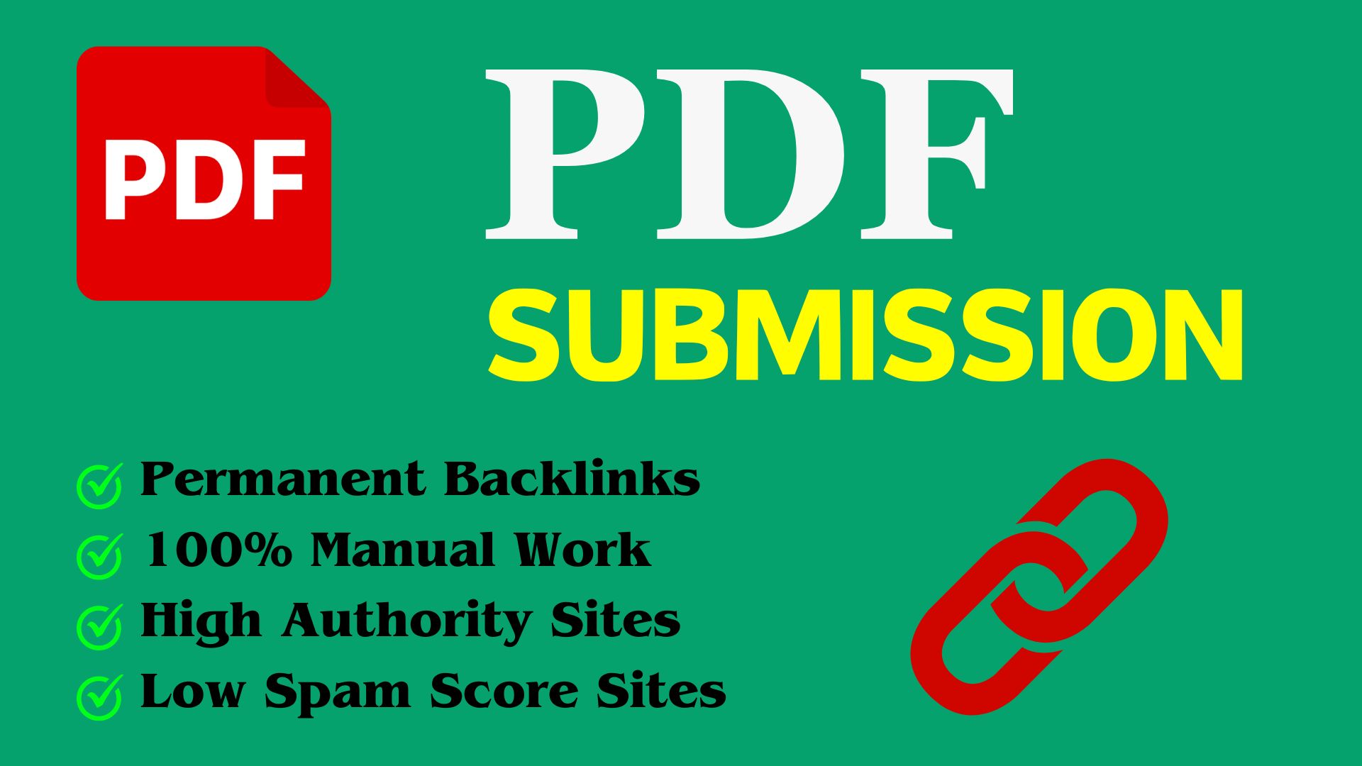 PDF Submission on High DA, PA Site And Low Spam Score Backlinks