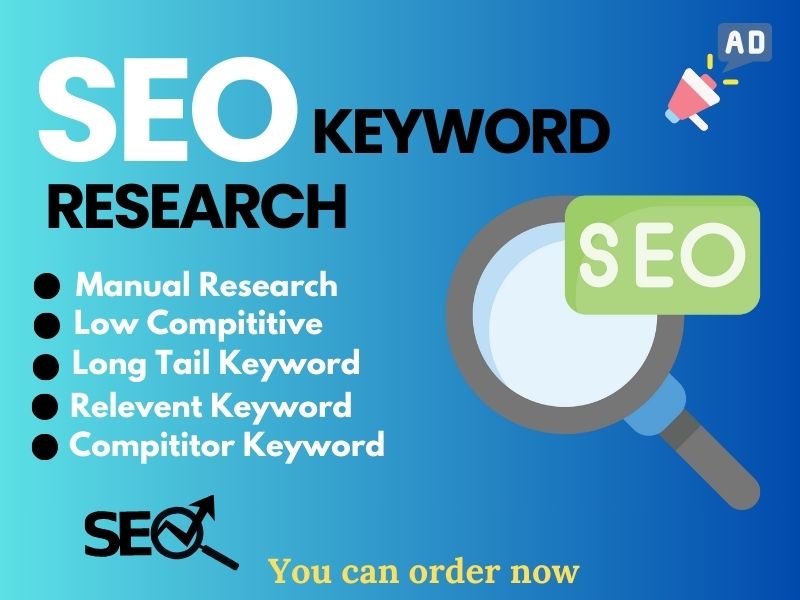 I will provide the best SEO keywords research for your website to rank on google.