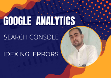 I will fix search console, google analytics, index coverage errors for any website