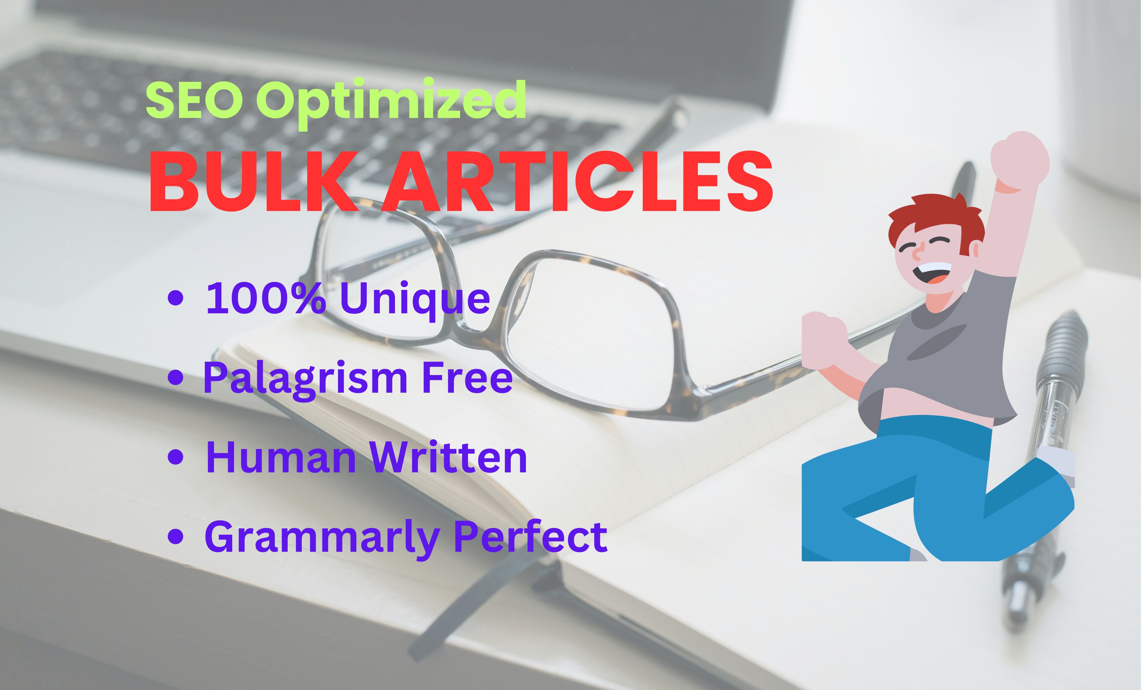 SEO optimized Bulk Articles Expert | Keyword Research