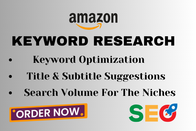 I Will Do Amazon Keyword Research For Better SEO 