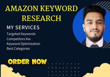 I Will Do Profitable Amazon Keyword Research