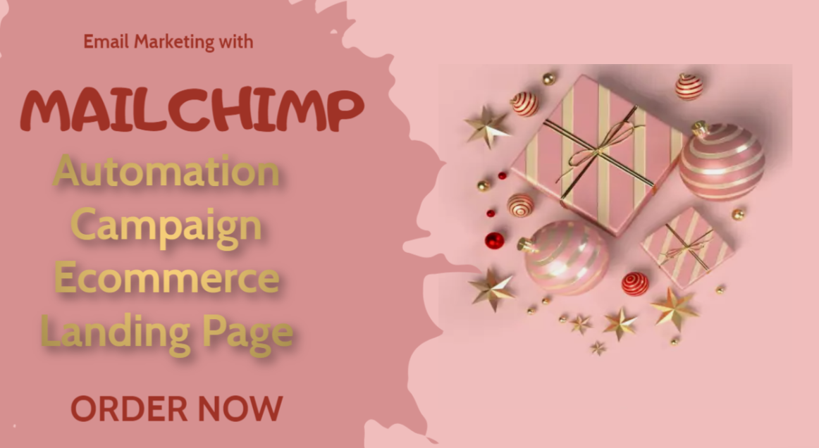 Mailchimp template design, email marketing campaign, newsletter design to grow your business quickly