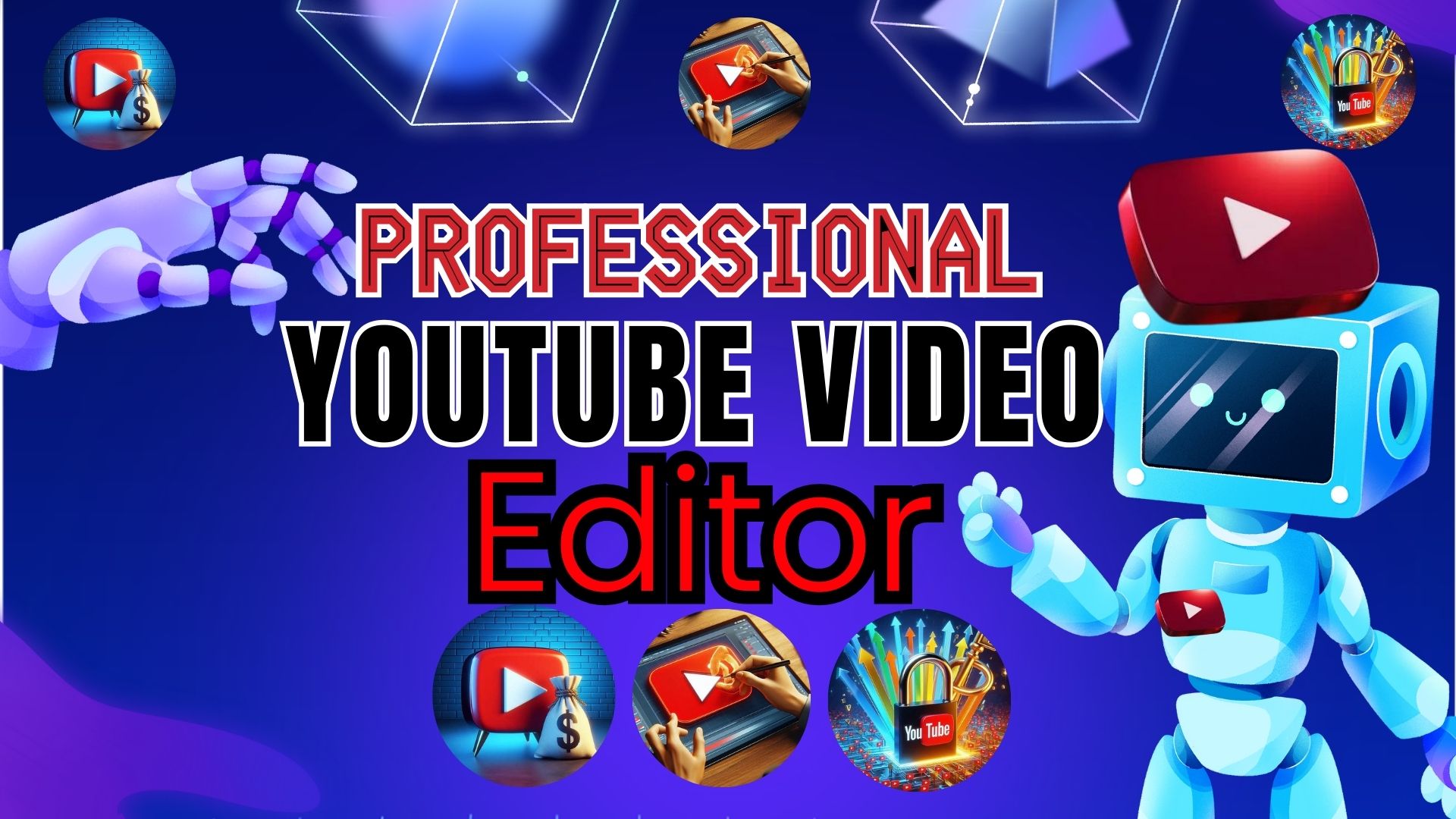 I will be your Video editor, cash cow Video