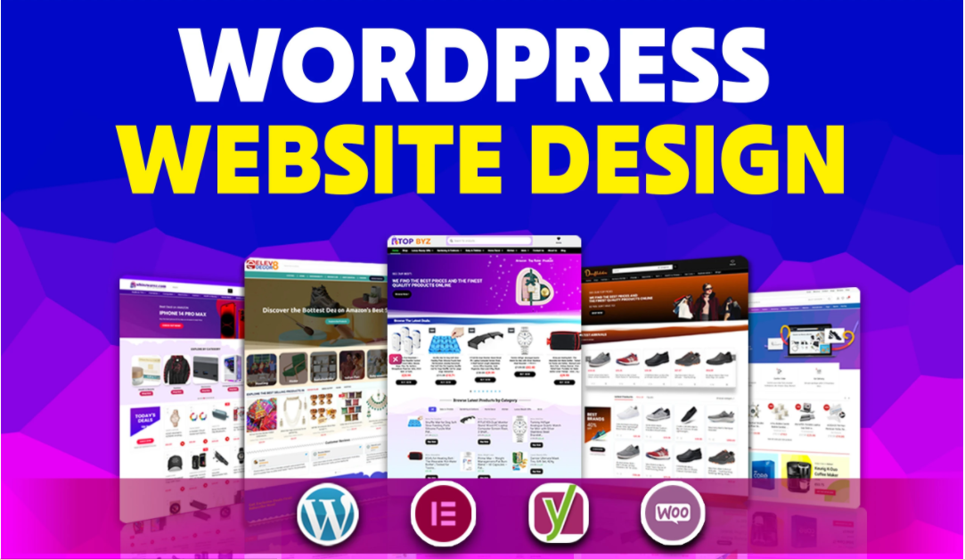 Build wordpress website design or redesign & wocommerce or ecommerce website design 