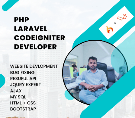 Web Development PHP/MySQL/CSS/JS/CodeIgniter/Laravel