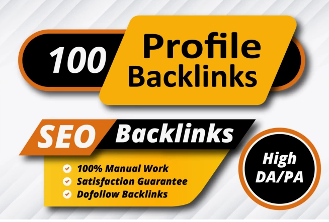 I will provide High Quality 150 Profile Backlinks service