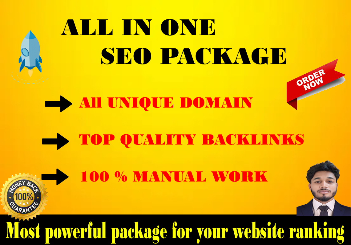 I will do Create 300 manually all in one SEO best quality link building services