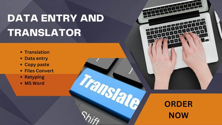 Professional Translation, Data Entry, Copy Paste,Files Convert, Retyping, Ms Word.