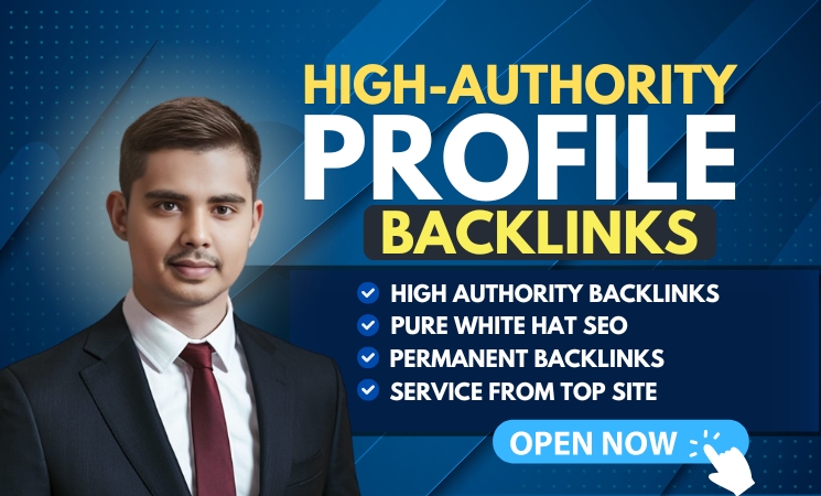 I will do 400 Manually High Authority Profile Backlinks