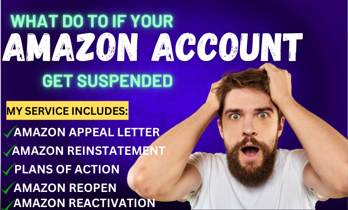 I will reopen your suspension amazon seller account, amazon reinstatement