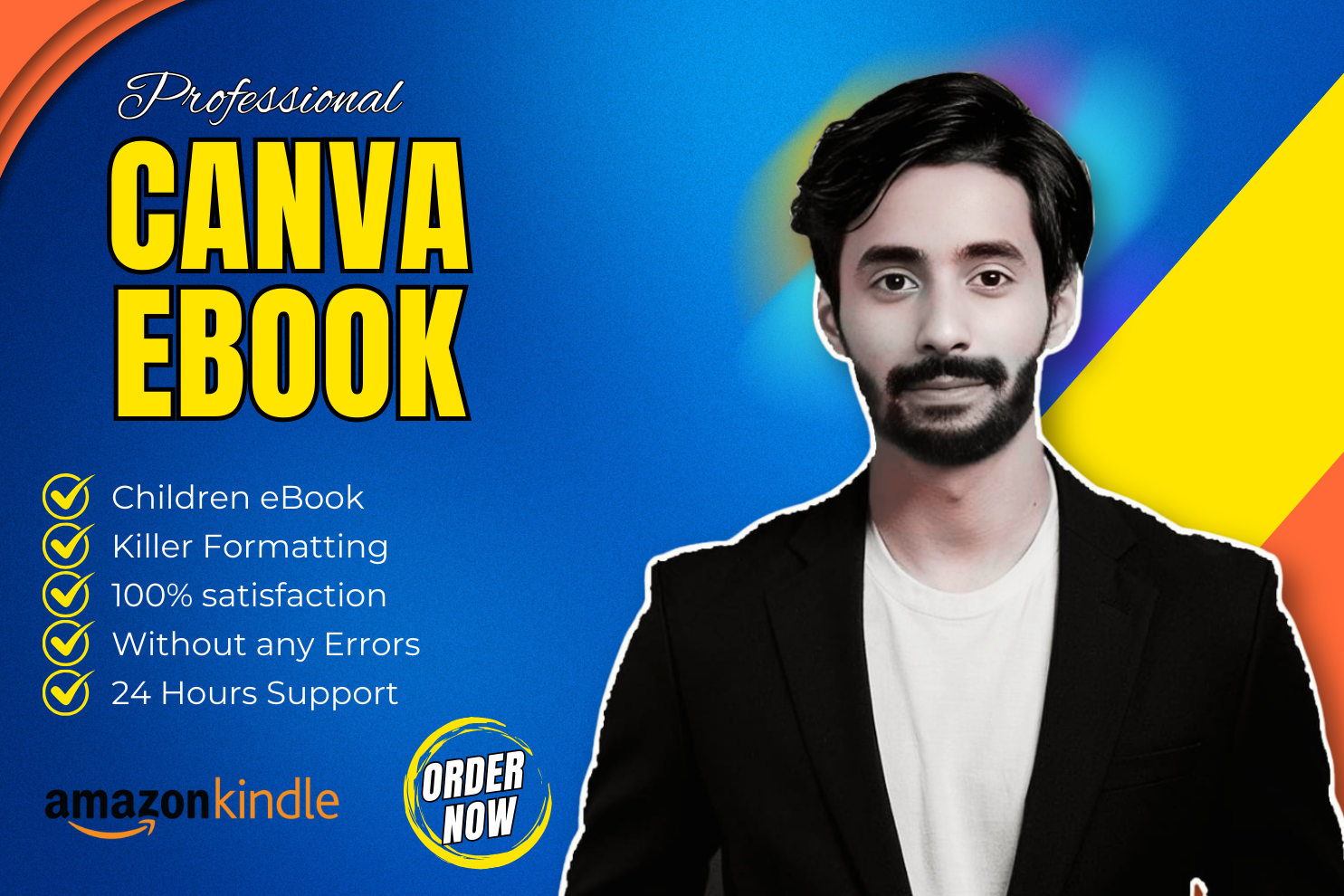 i will professionally create canva ebook and children ebook for amazon kindle, KDP 