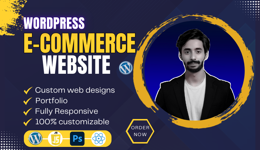 i will create custom ecommerce website using react, laravel, javascript fully Seo optimized 