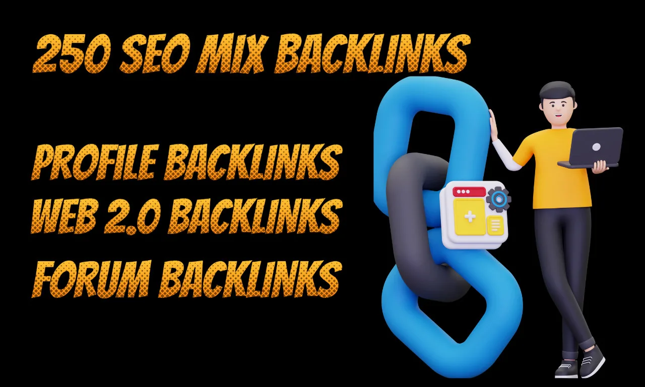 I will create mix backlinks da 50 to 90 plus ,high quality