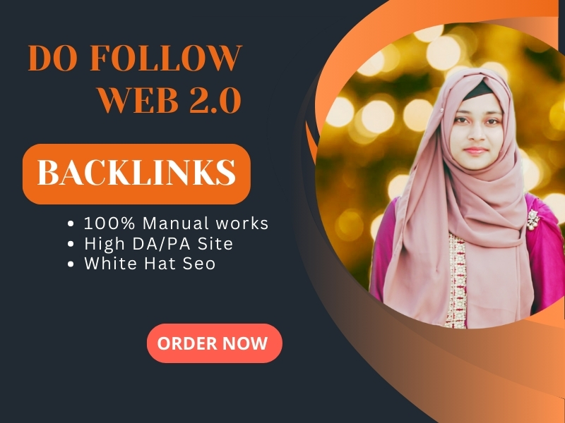 I Will Build High-Quality Web 2.0 Backlinks to Boost Your SEO Rankings