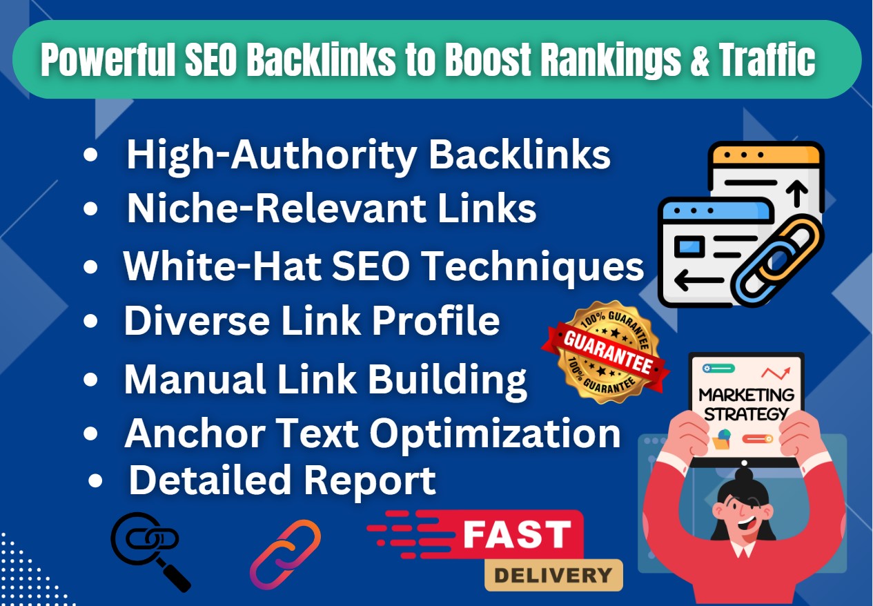 Boost Your Website SEO with High-Quality Backlinks | Increase Domain Authority