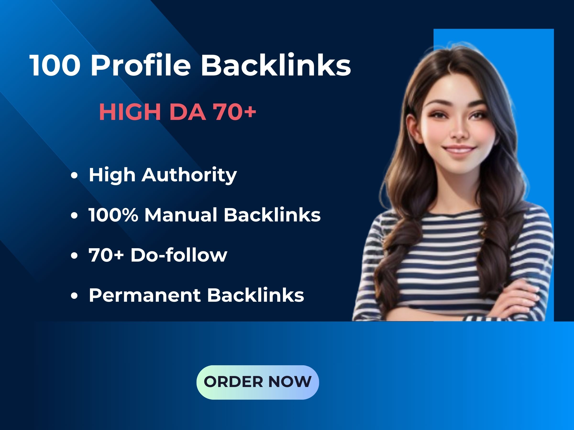 Link Up Your Website with 100 best Profile Backlinks