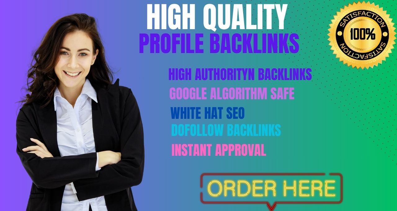 I WILL MANUALLY 150 Profile Backlinks High Quality Backlinks 