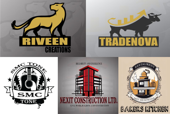 Eyecatching custom logos for any platform or any intended purpose designed for low price.