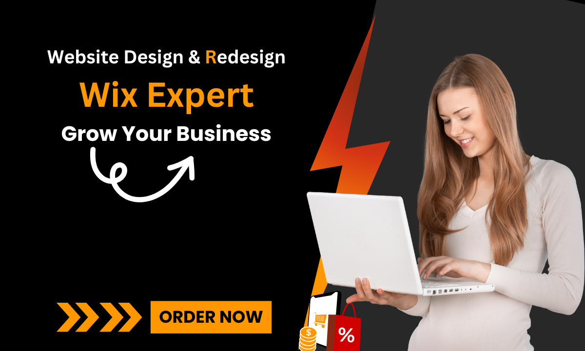 I will design, develop or redesign wix website, wix expert, wix developer