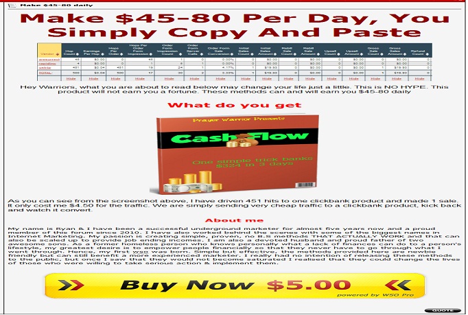 1000 a day clickbank reported