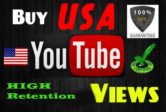 Add 10000 Usa Youtube Views With High Retention 1000 Likes For 25
