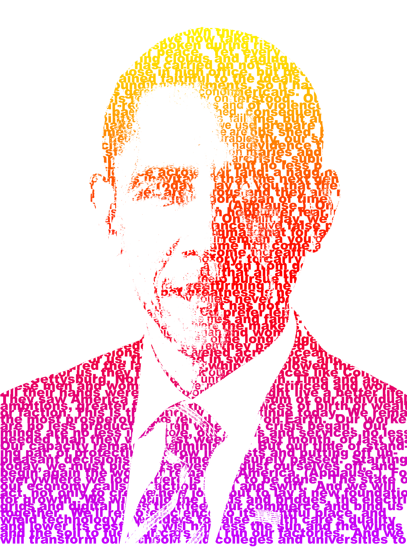 I will make your photo into Typography portrait for 5 for $5 - SEOClerks