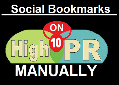 Manully 10 Top Social Bookmarking  sites PR9, PR8, PR7 -- With report of social Bookmarking