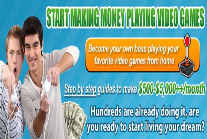 Earn money just by playing games