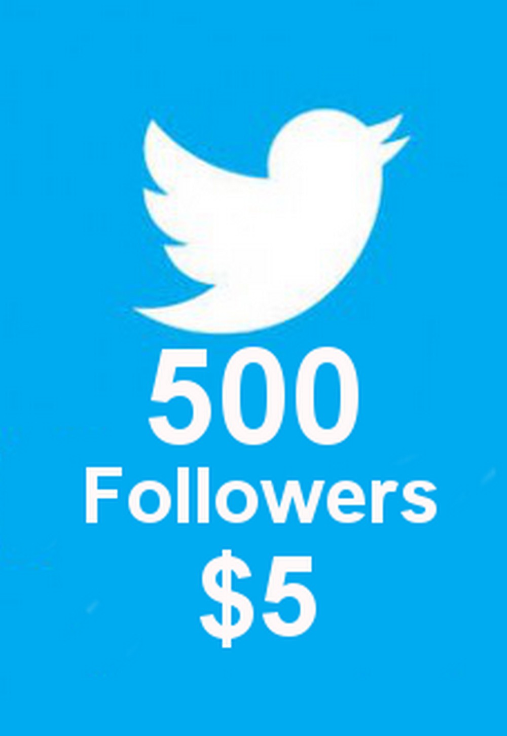 500 USA twitter followers for $5 - SEOClerks