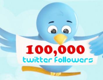 how to get 100k followers on twitter