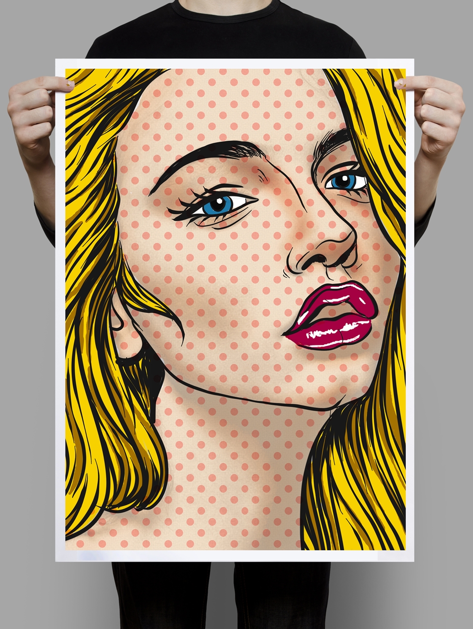 I Will Draw YOUR PHOTOS Into Pop ART Comic Style For 5 SEOClerks