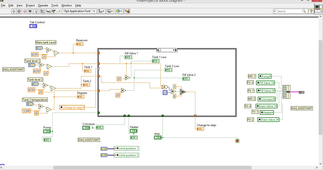 Проекты в labview