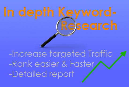 I Will Provide You With An In Depth Keyword Research Report For 8
