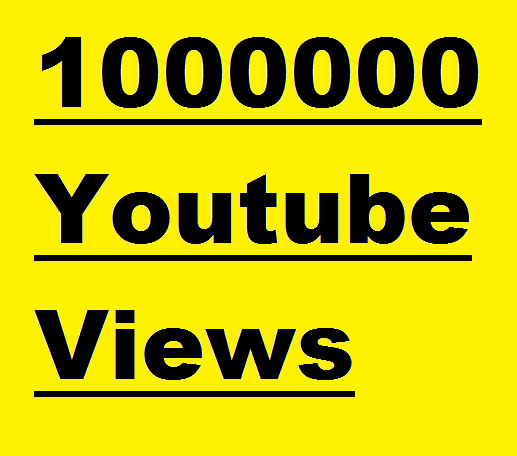 Provide 1000000 1-Million Youtube Views for $200 - SEOClerks