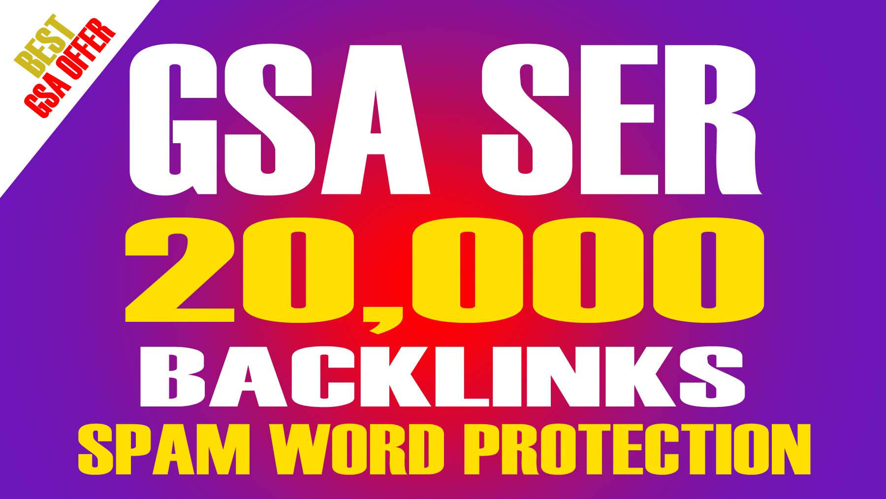 20,000 High Quality Backlinks SEO Friendly with Spam-Word ...