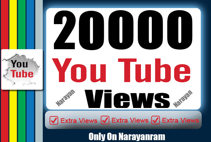 20000 High Quality Views instant Start for $30 - SEOClerks