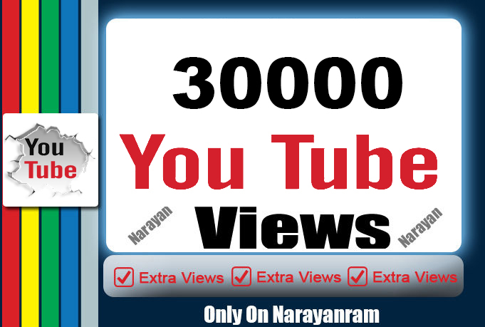 Get 30000 Highly Quality Youtube Views For $60 - Seoclerks