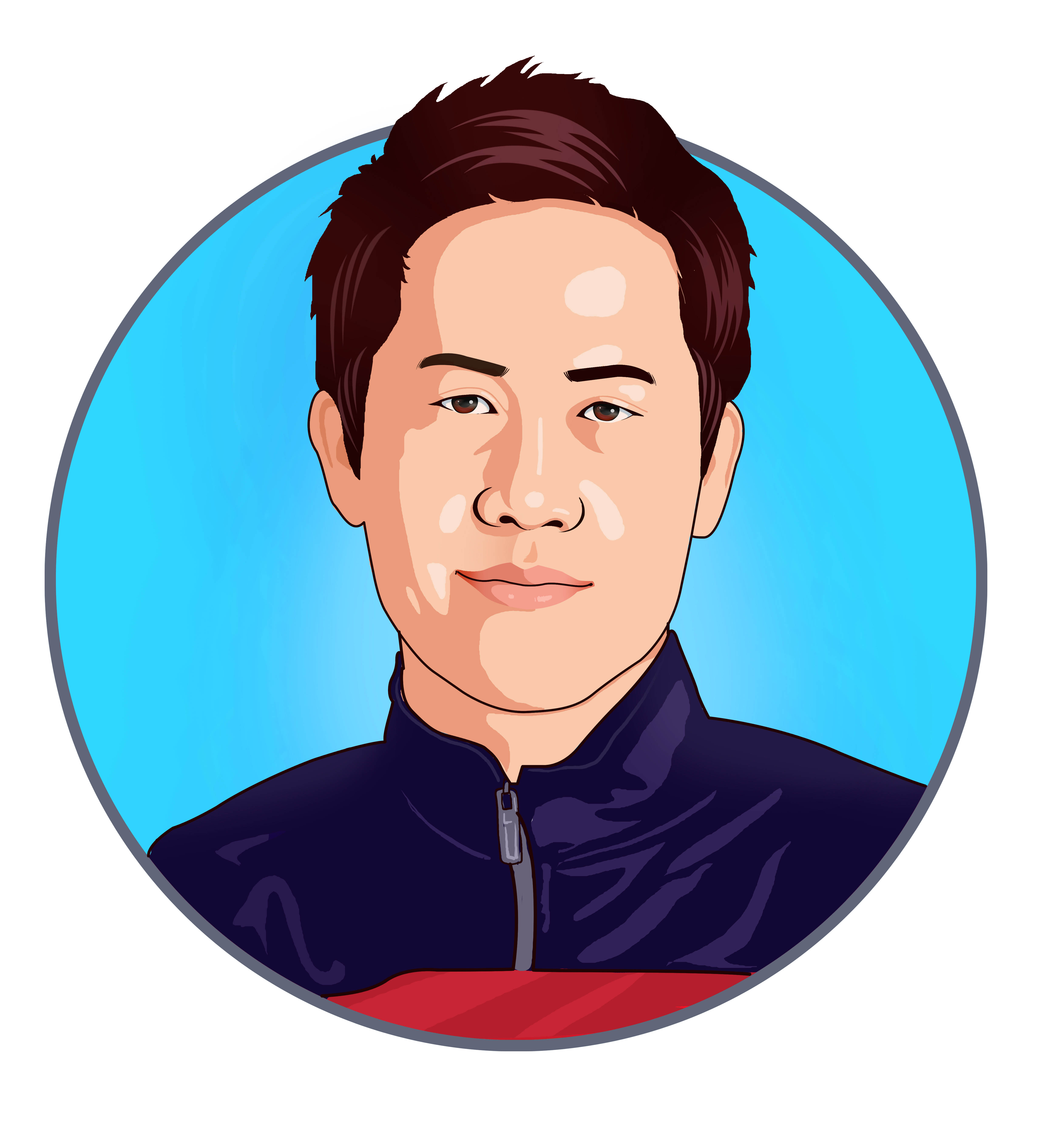 draw a cartoon portrait of YOURSELF for $10 - SEOClerks