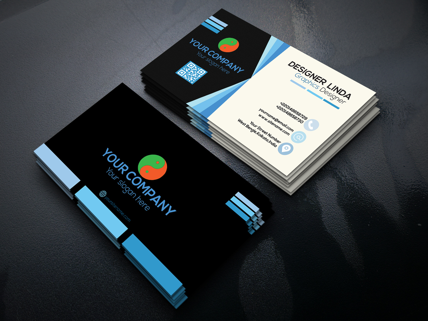 who prints double sided business cards