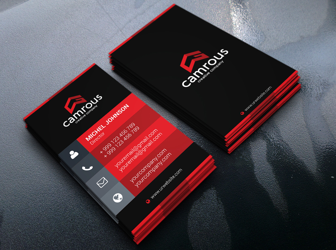 Design 2 Unique Business Card And Letterhead For 10 SEOClerks