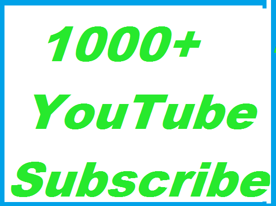 1000+ YouTube subs cribers Guaranteed non Drop for $16 - SEOClerks