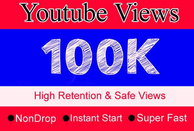 100k Youtube Views With 100 Likes Or 100000 Or 100000 Or 1 Lakh High