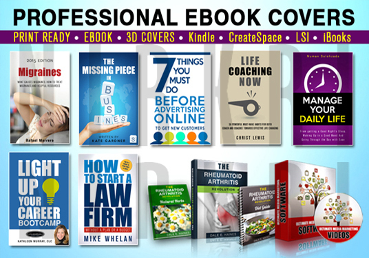 Professional eBook Cover Design With Experts Level for $40 - SEOClerks