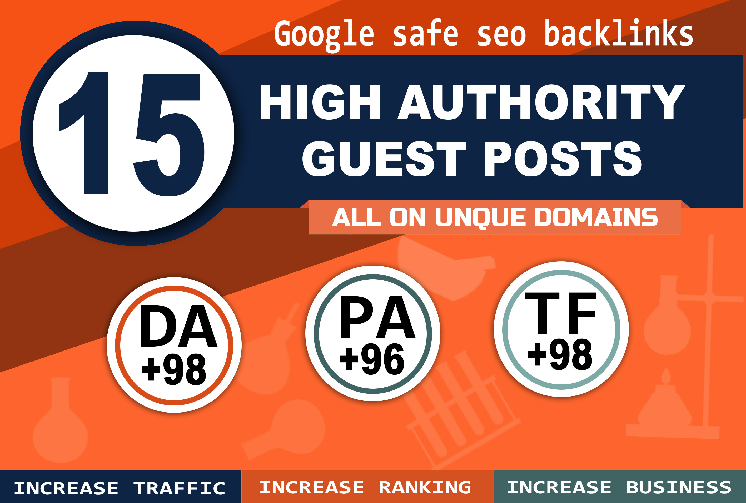 15 guest. Niche Relevant backlinks. Niche Relevance backlinks.