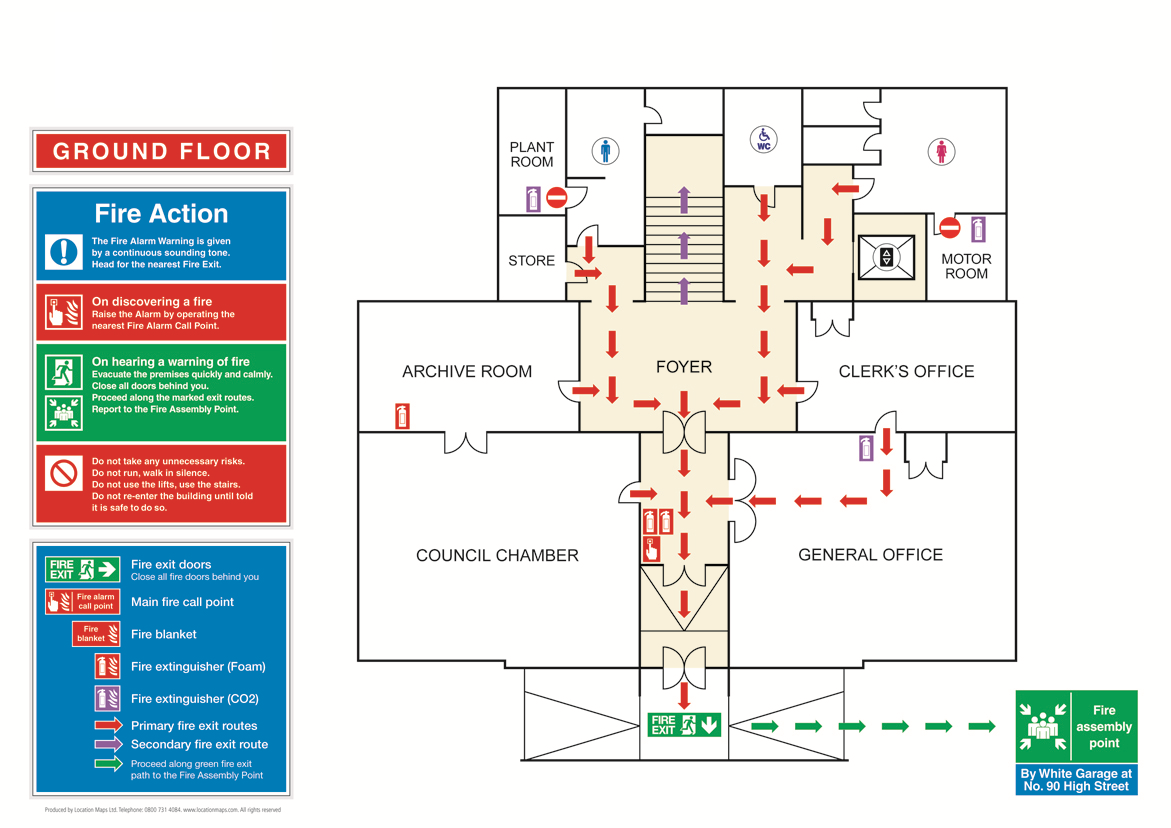 Evacuation Plan Template