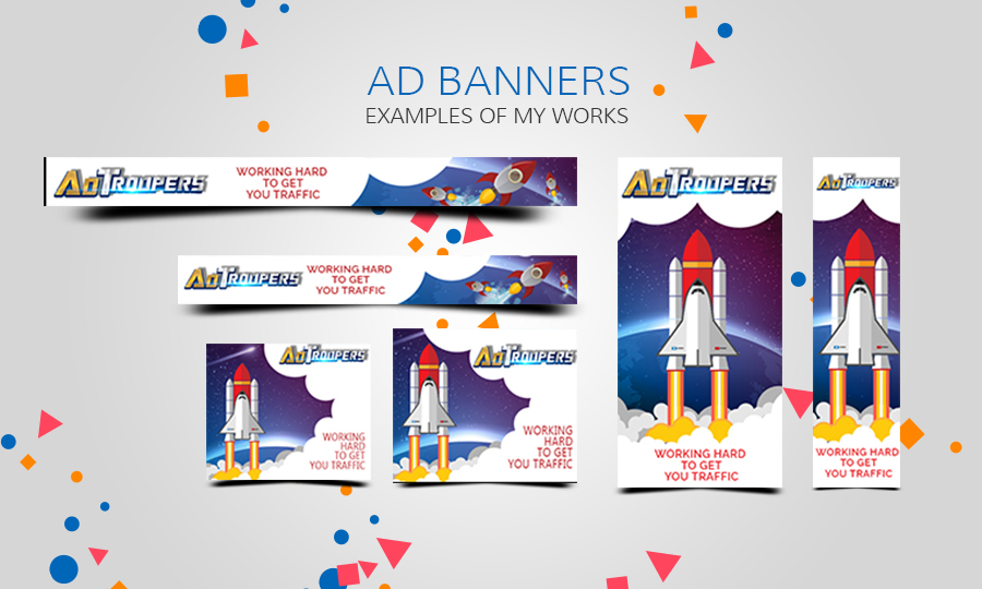 Design Creative Web Banner Ads for $5 - SEOClerks